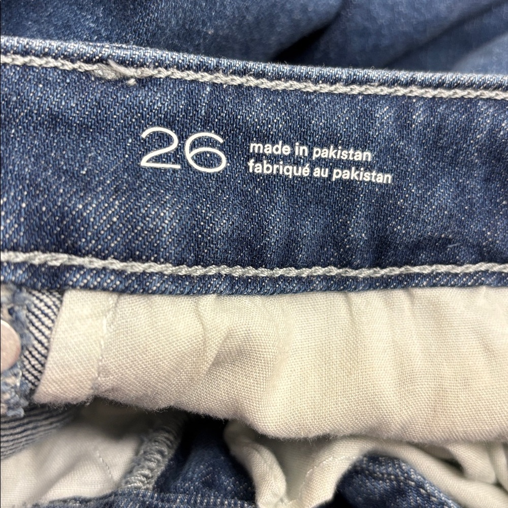 Pilcro Blue Wide Leg Jeans - Picture 13 of 14